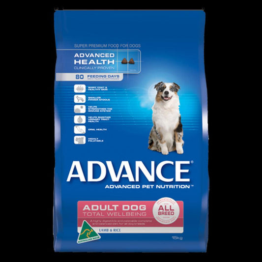 Advance Dog Adult Medium Breed Lamb With Rice 15Kg (268971)