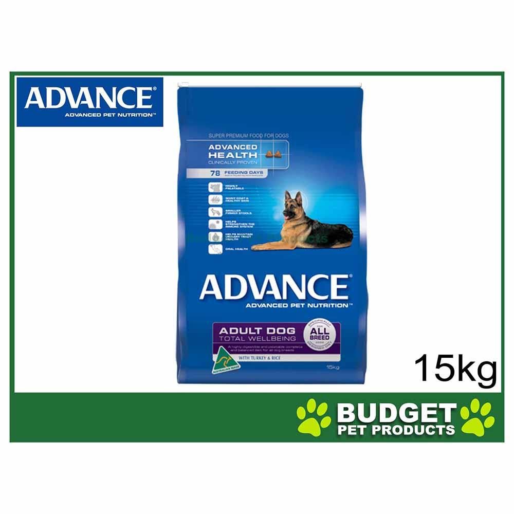 Advance Dog Adult Medium Breed Turkey Rice 15Kg (175097)