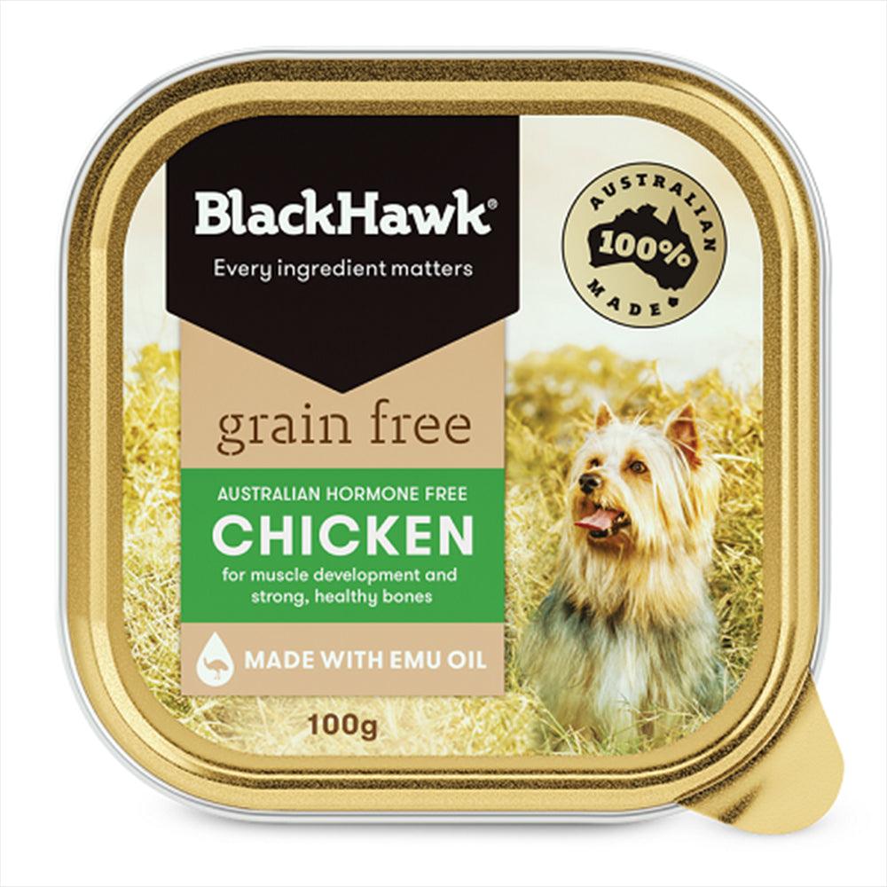 Black Hawk Grain Free Chicken 9X100G