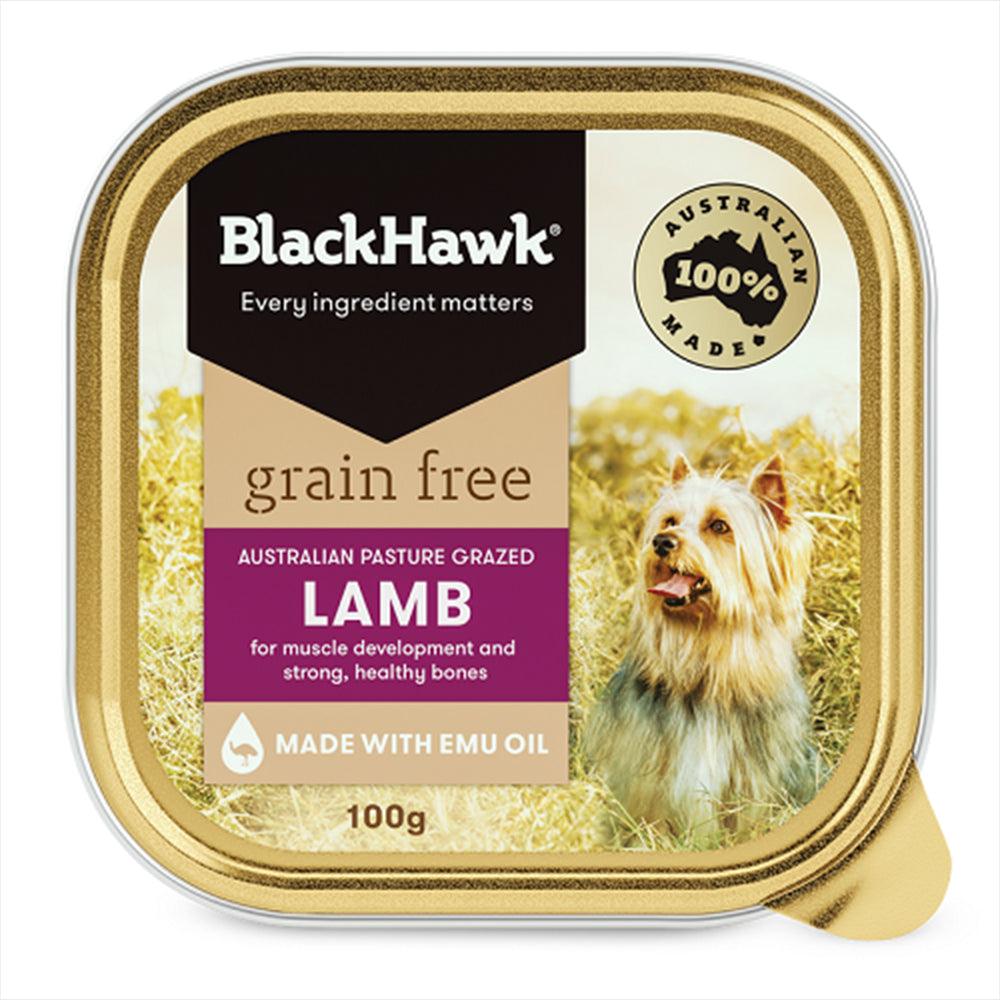 Black Hawk Grain Free Lamb 9X100G