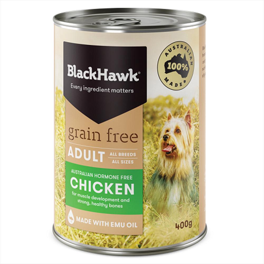 Black Hawk Grain Free Chicken 12X400G