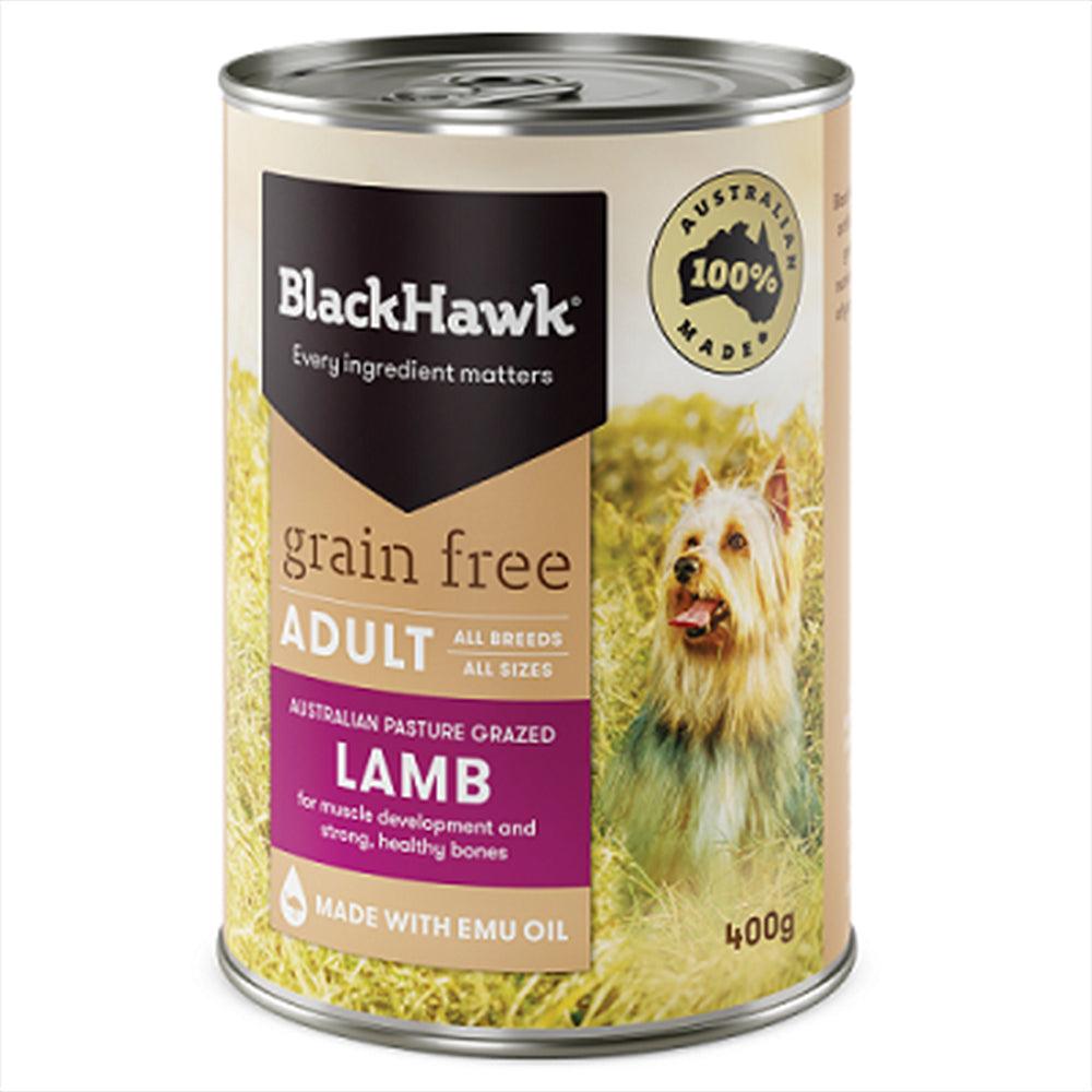 Black Hawk Grain Free Lamb 12X400G