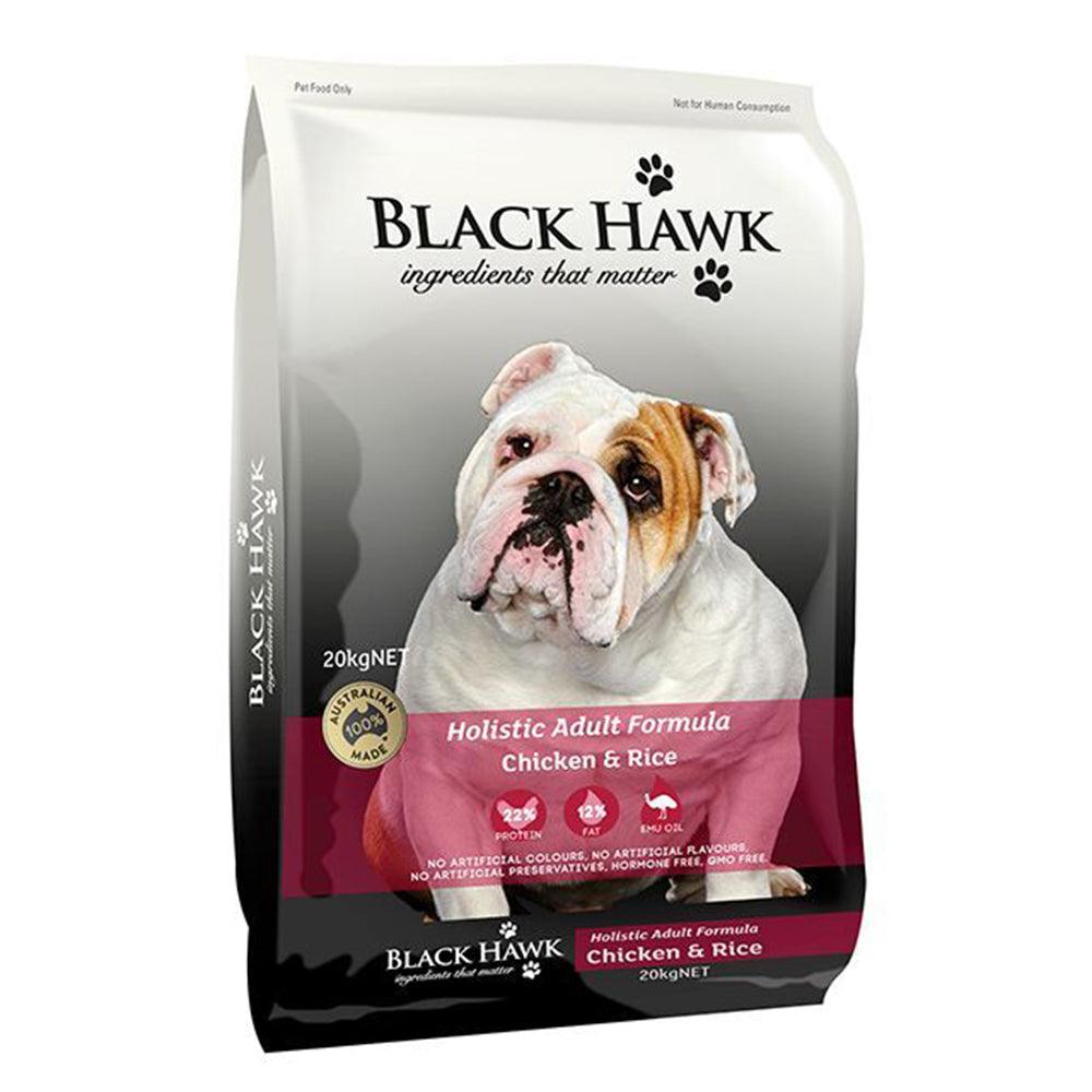 Black Hawk Adult Dog Chicken & Rice 20Kg (32)