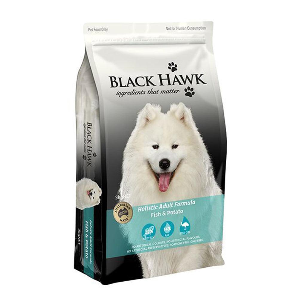 Black Hawk Adult Fish & Potato 3Kg