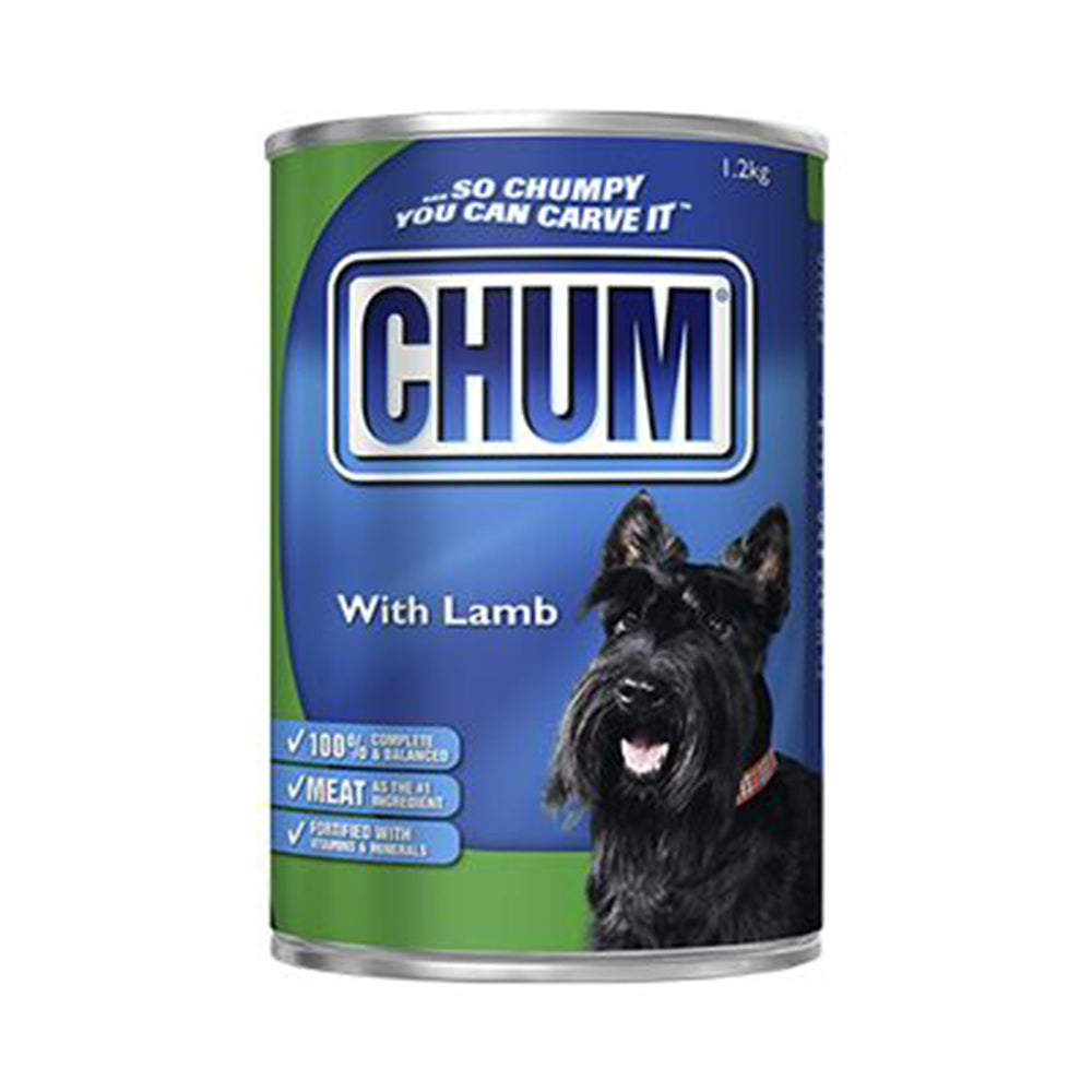 Chum Wet With Lamb 1.2Kg 12Pk (174254) (Om12)