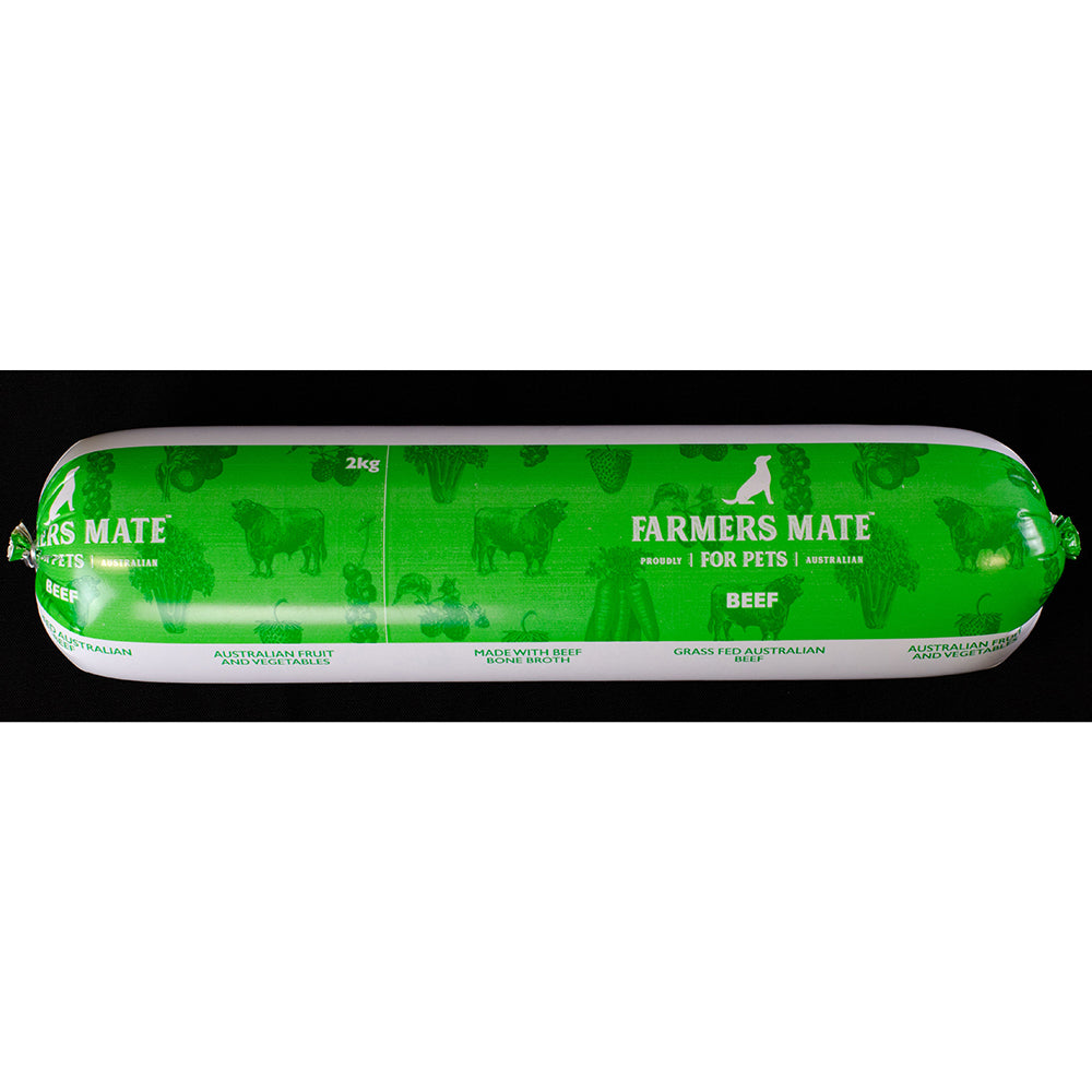 Farmer Mate 4 Pets Beef 2Kg Roll