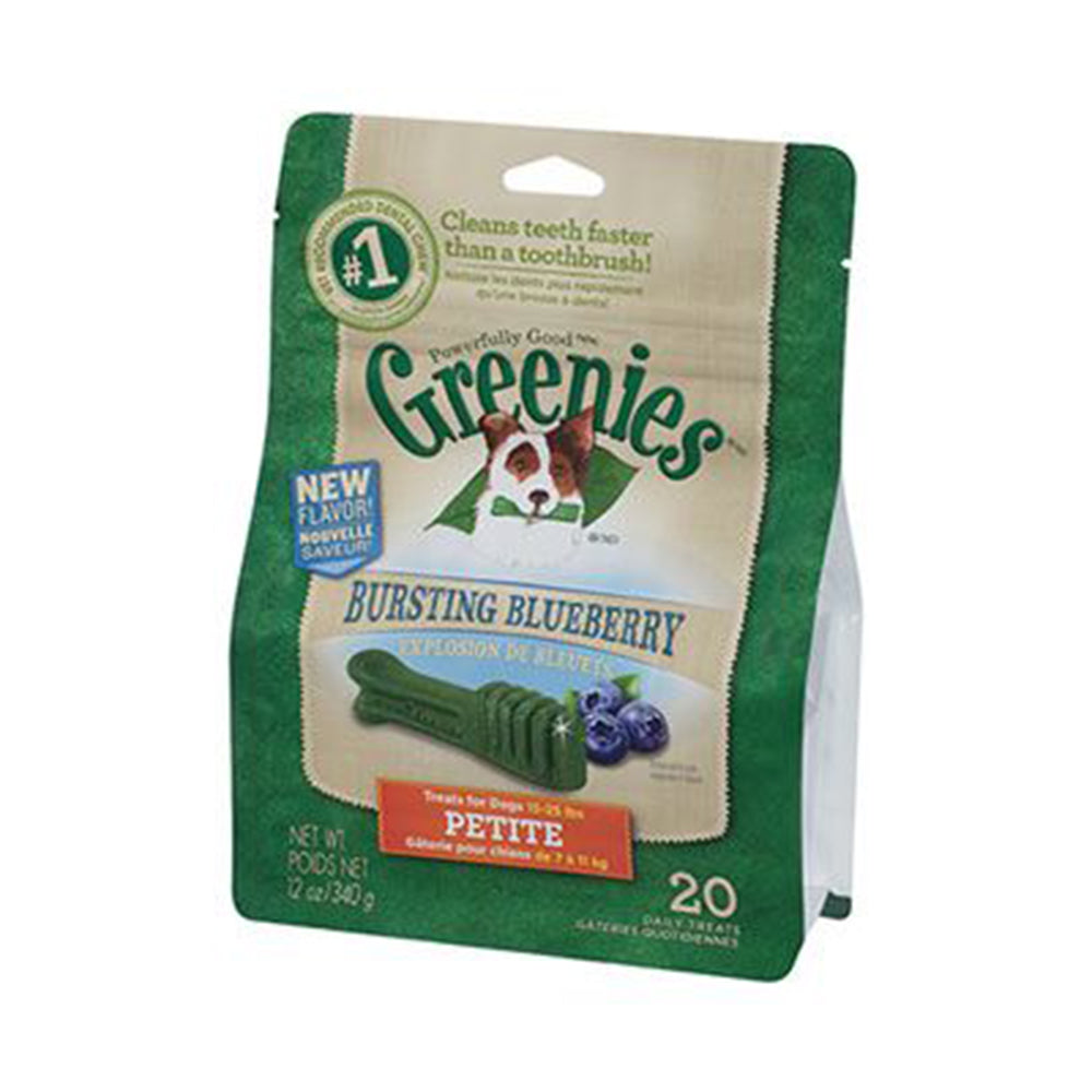 Greenies Dog Blueberry Treat Pack Petite 340G (415447)