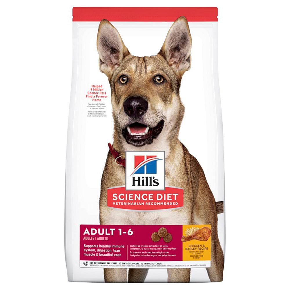 Hill's Science Adult Chicken & Barley Recipe Dog Food 12 kg