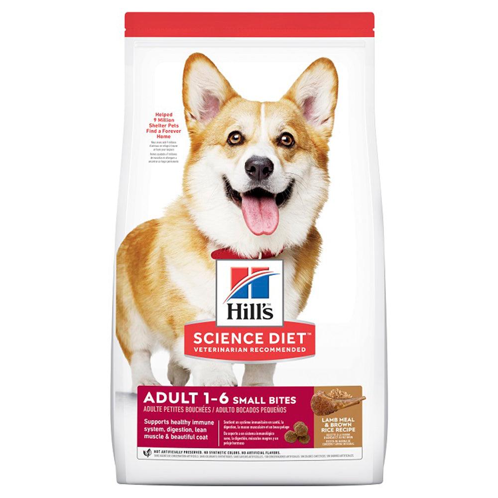 Hills Dog Adult Small Bites Lamb & Rice Food 7.03Kg