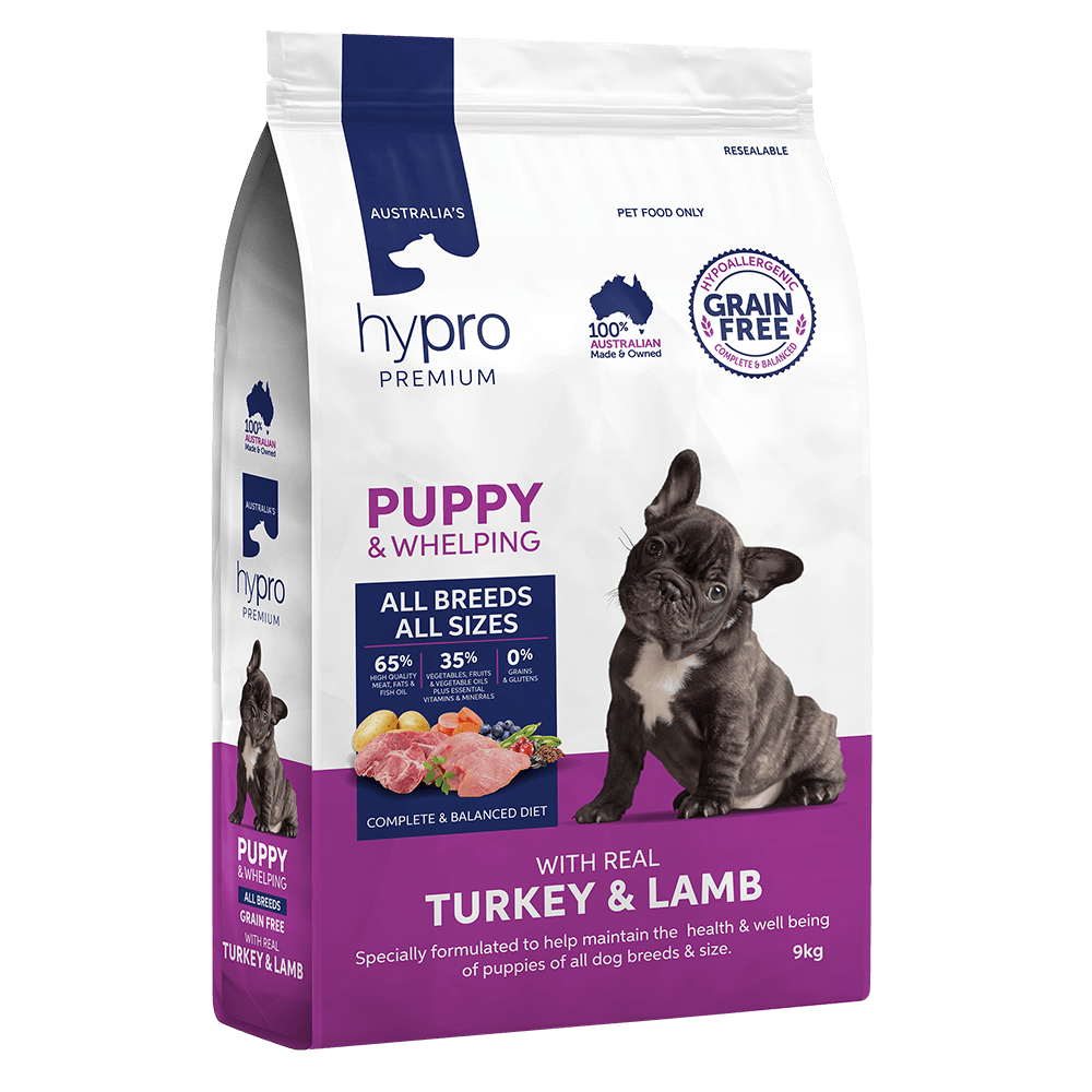 Hypro Premium Puppy Grain Free Turkey & Lamb 9Kg