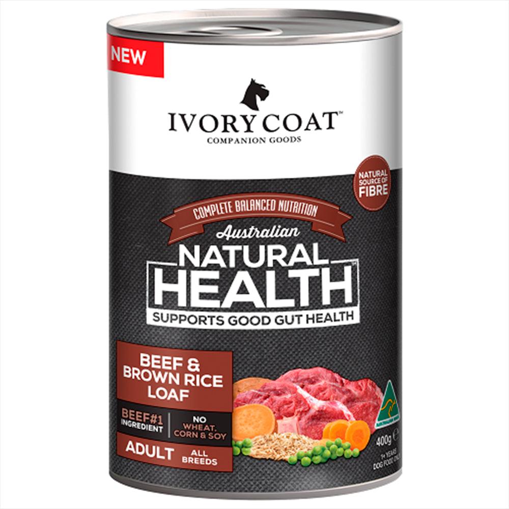 Ivory Coat Wholegrain Adult Beef & Brown Rice 12X400G