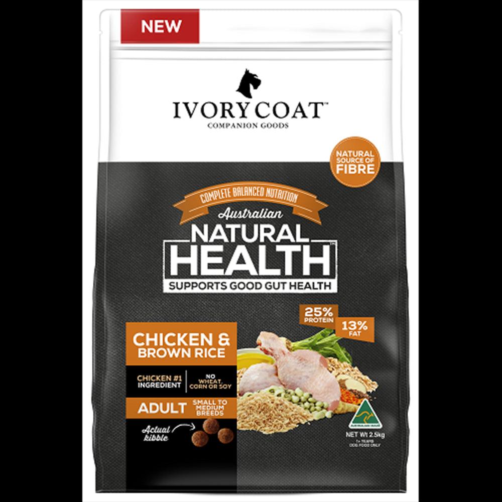 Ivory Coat Adult Chicken & Brown Rice 2.5Kg