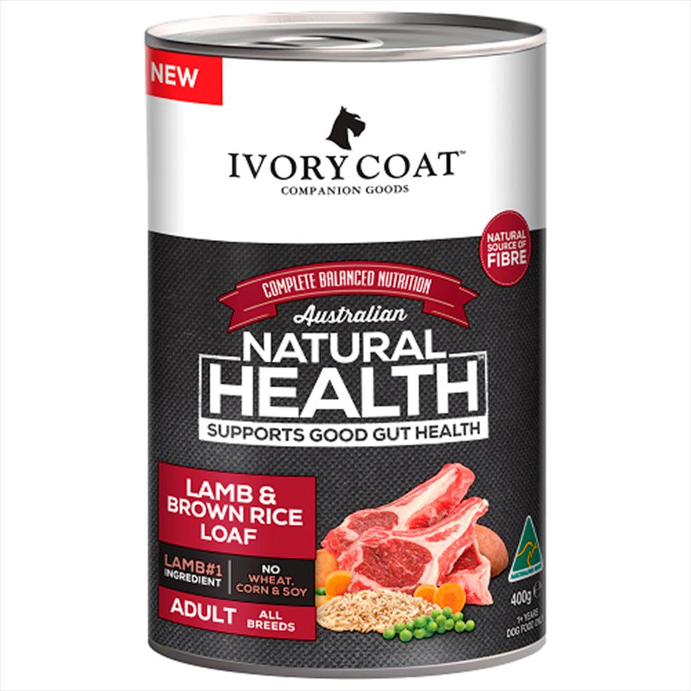 Ivory Coat Wholegrain Adult Lamb & Brown Rice 12X400G