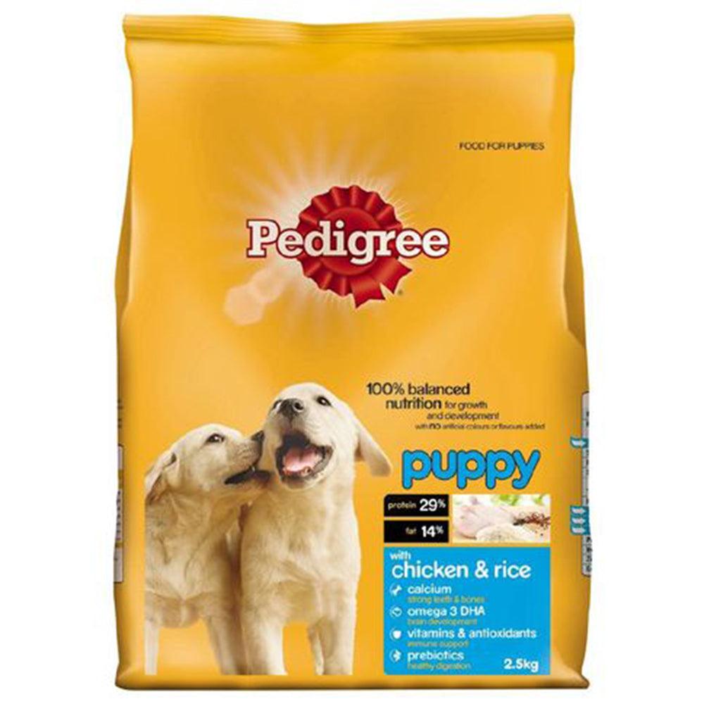 Pedigree Dry Puppy Chicken With Rice 2.5Kg