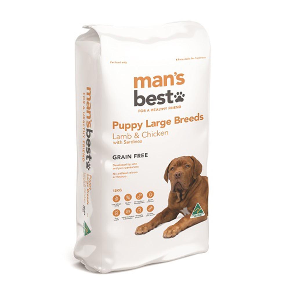 Man's Best Puppy Large Breed 12Kg