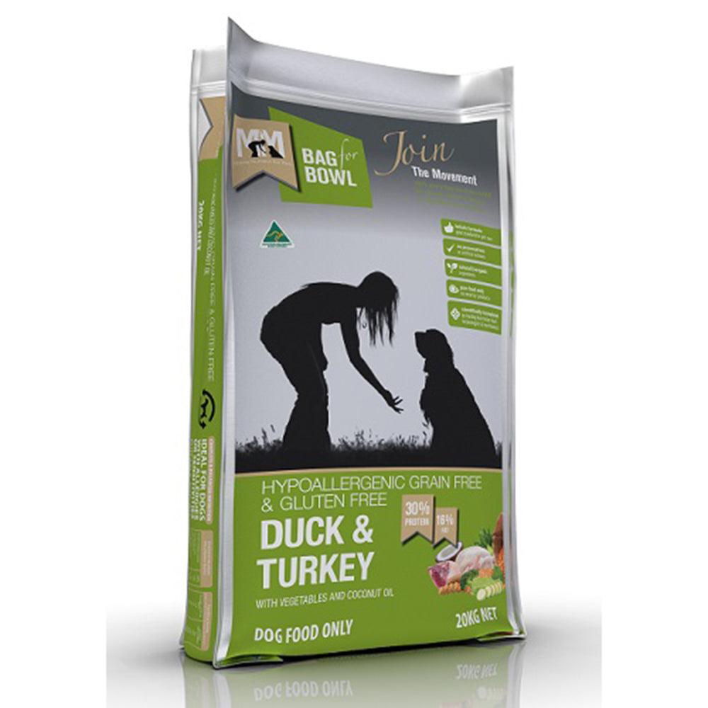 Mfm Dog Duck & Turkey Grain & Gluten Free Green 20Kg