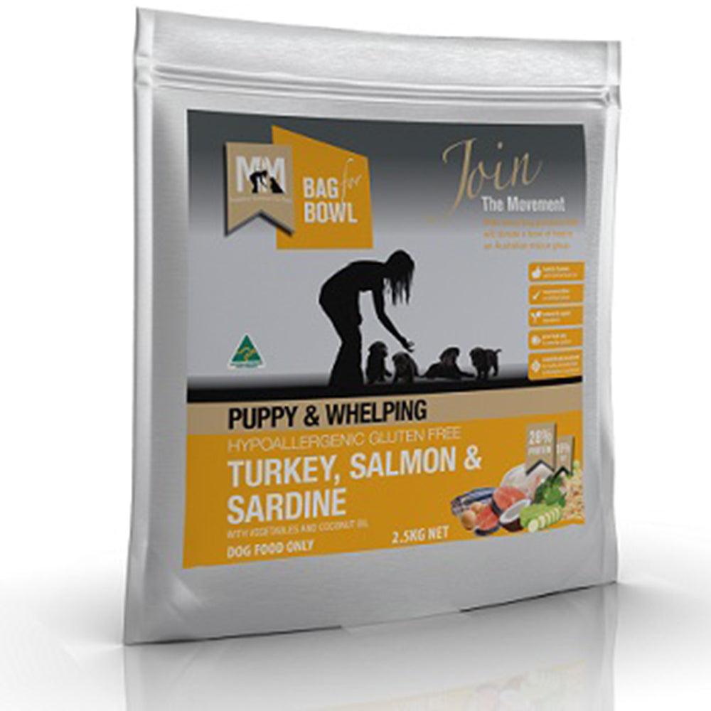 Mfm Puppy Turkey & Slmn & Sardine Gluten Free Gold 2.5Kg