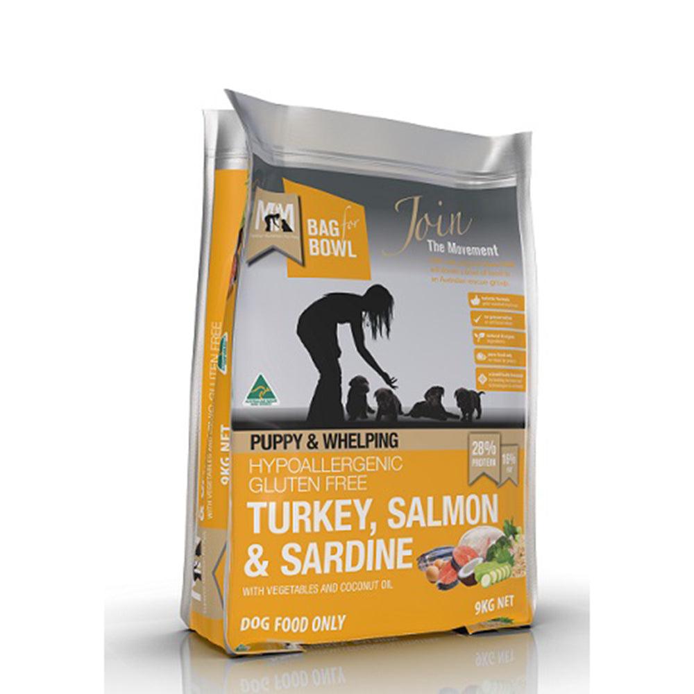 Meals for Mutts Puppy Turkey, Salmon and Sardine 9 kg