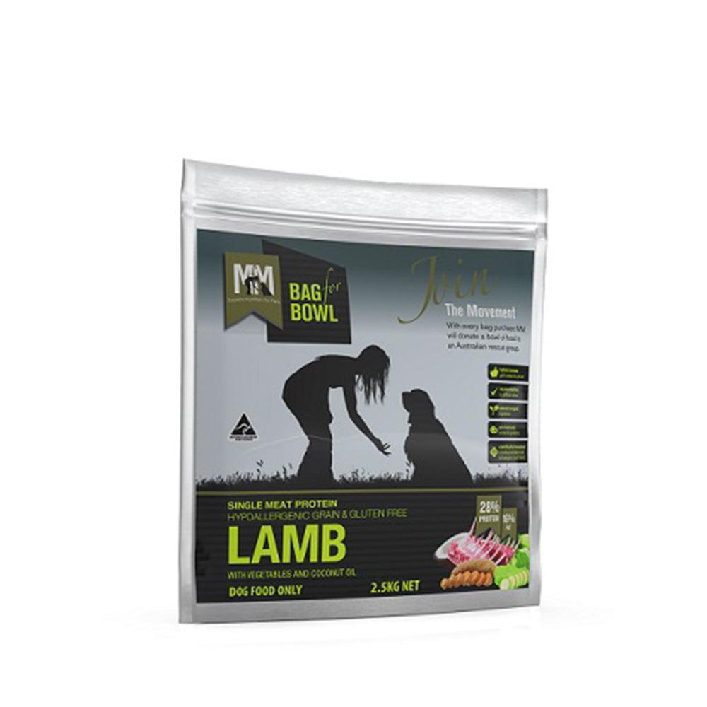 Mfm Dog Single Protein Lamb Grain & Gluten Free Brwn 2.5Kg