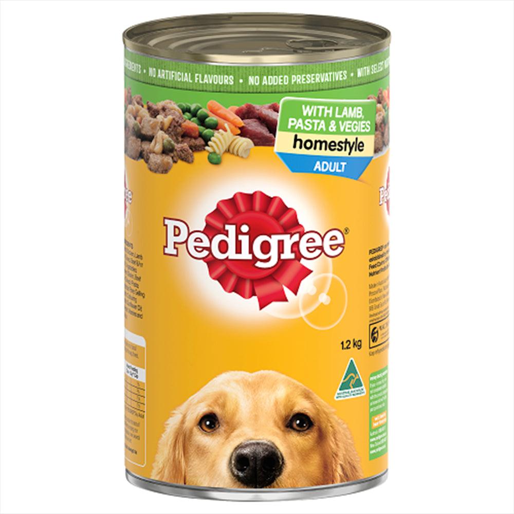 Pedigree Homestyle Lmb Pasta N Veg 1.2Kg 12Pk(174246)(Om12)