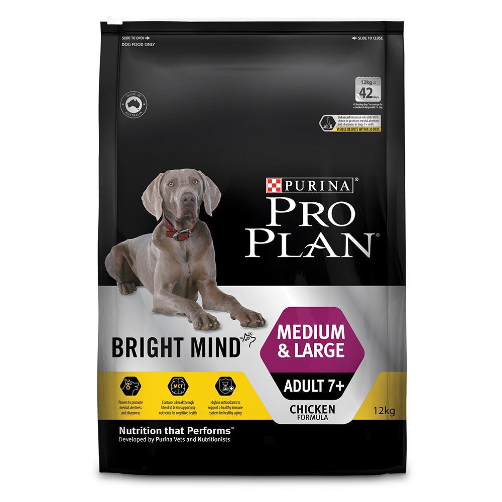 Pro Plan Bright Mind Med/Lge 7+ 12Kg