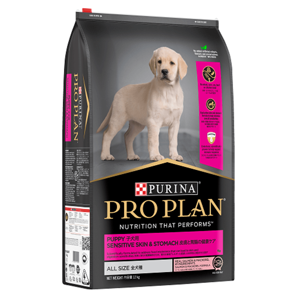 Pro Plan Puppy Sensitive Skin & Stomach 12Kg