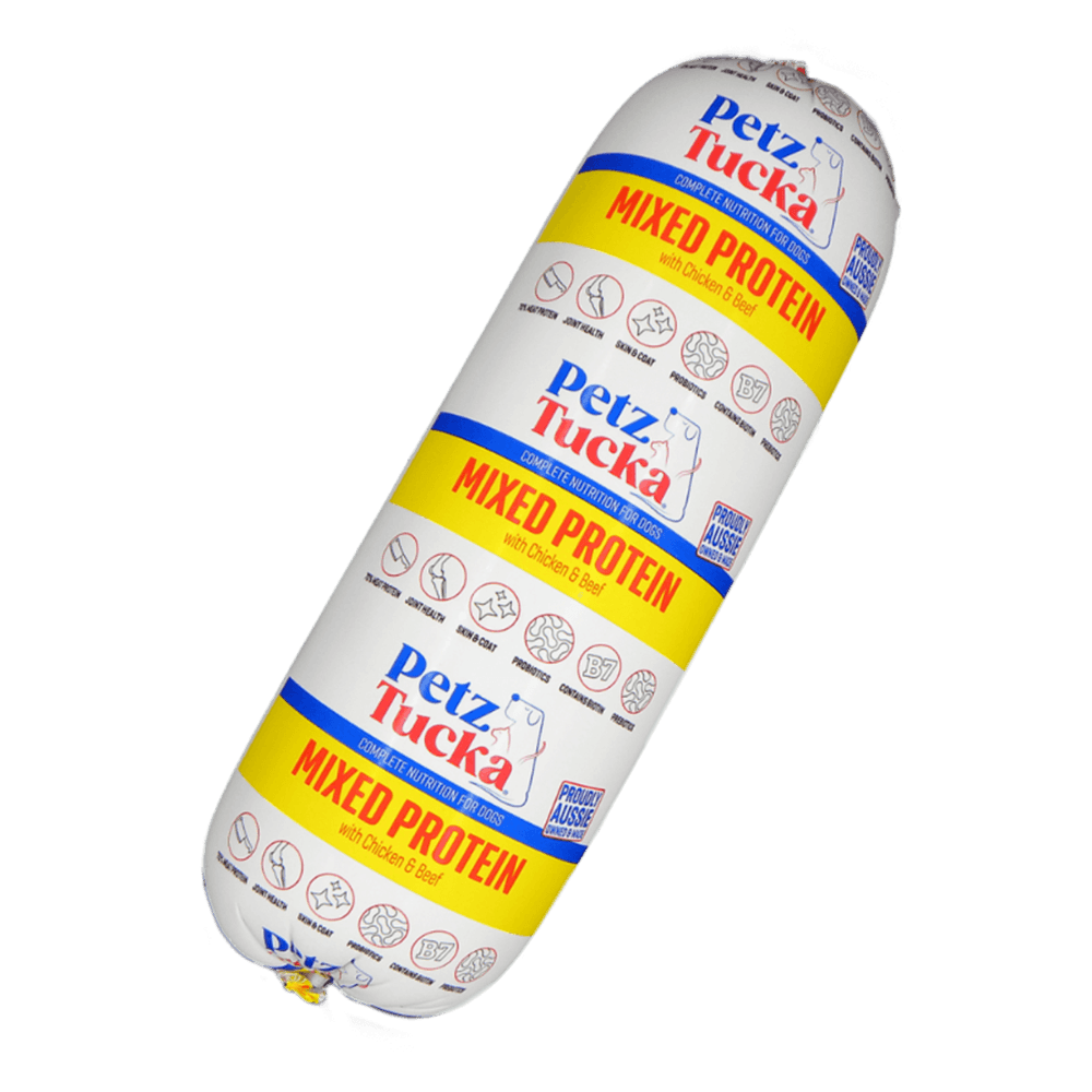 Petztucka Mixed Protein Chicken & Beef 3Kg Roll