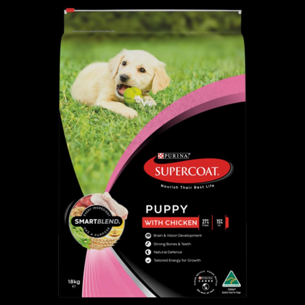 Supercoat Puppy Chicken 18Kg