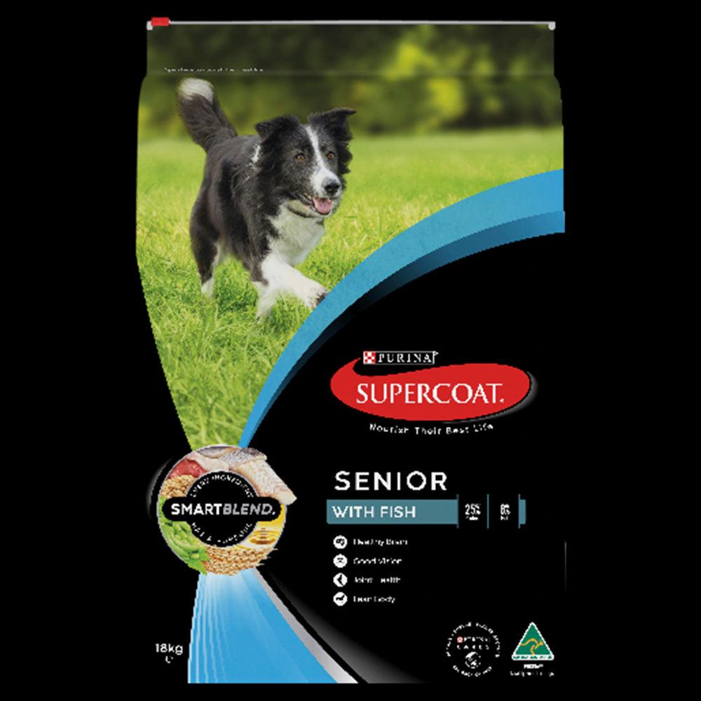 Supercoat Senior Fish 18Kg