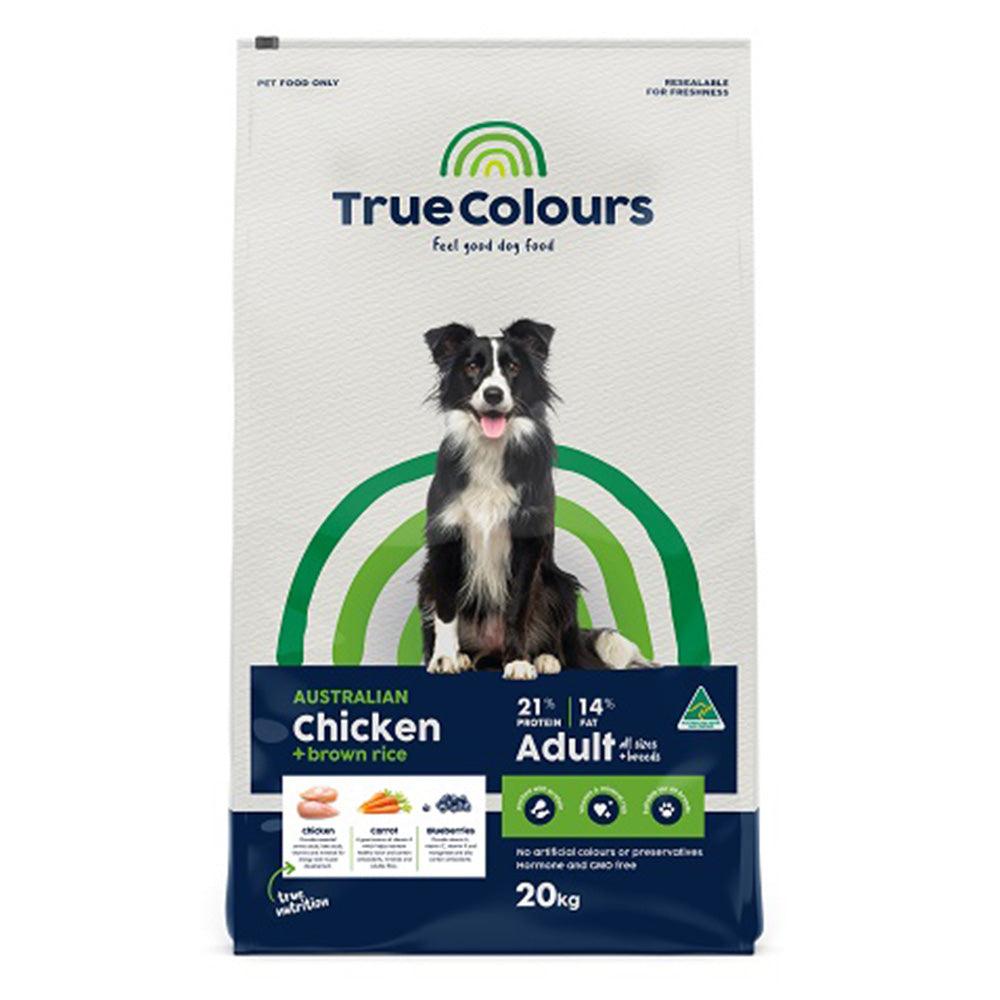 True Colours Adult Chicken & Brown Rice 20Kg