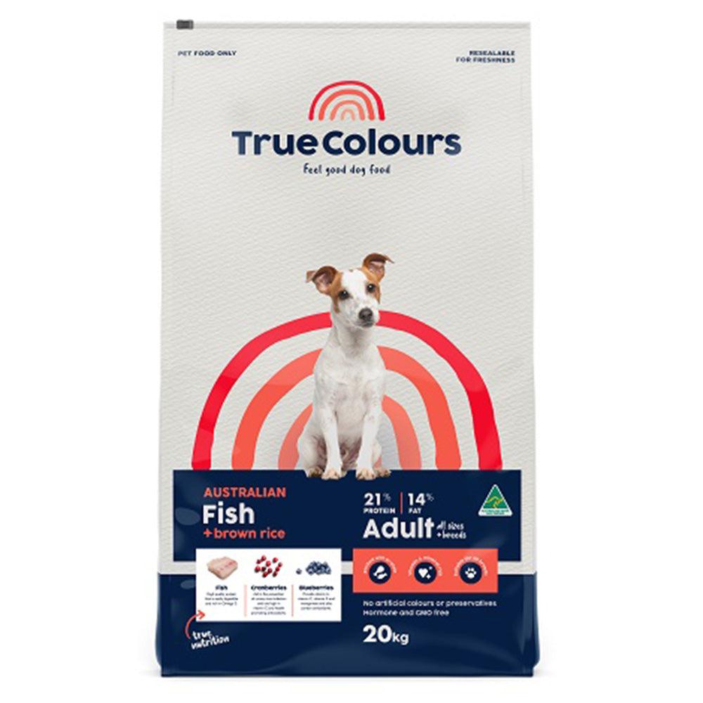 True Colours Adult Fish & Brown Rice 20Kg