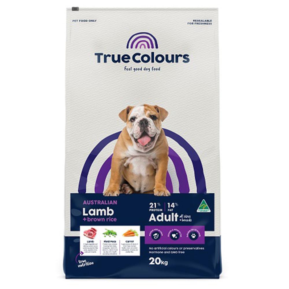True Colours Adult Lamb & Brown Rice 20Kg