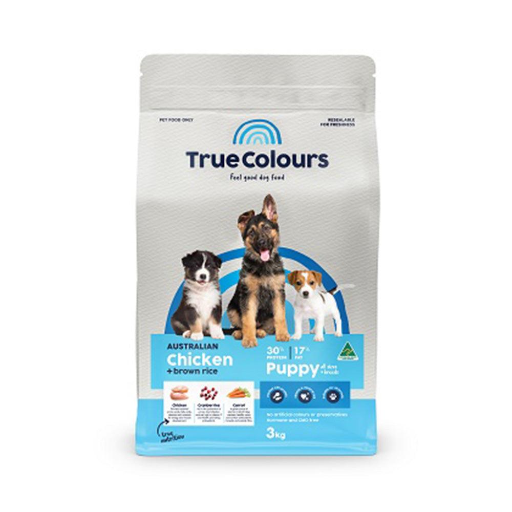 True Colours Puppy Chicken & Brown Rice 3Kg