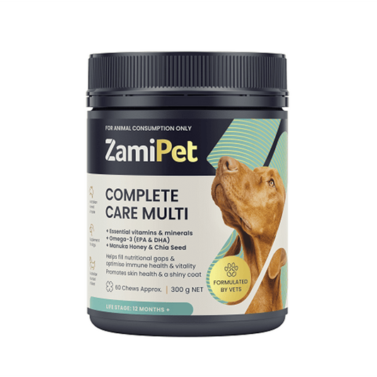 Zamipet Complete Care Multi For Dogs 300G 60 Chews