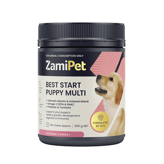 Zamipet Best Start Puppy Multi 300G 100 Chews
