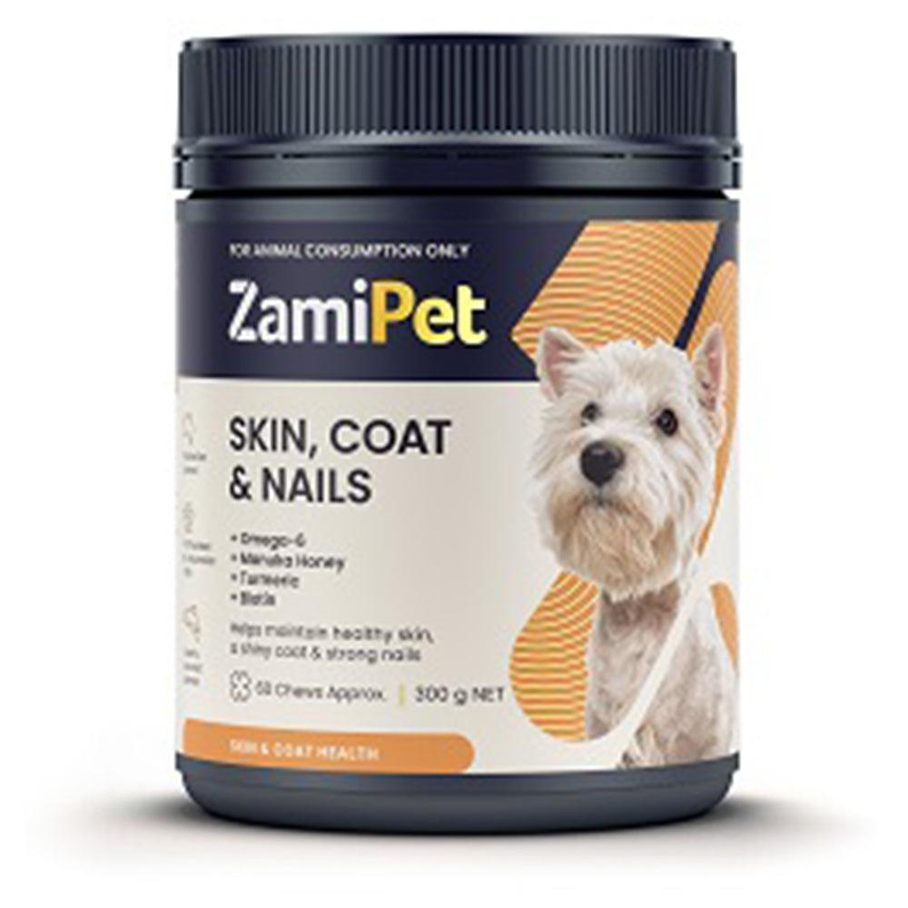 Zamipet Skin Coat & Nails For Dogs 300G 60 Chews