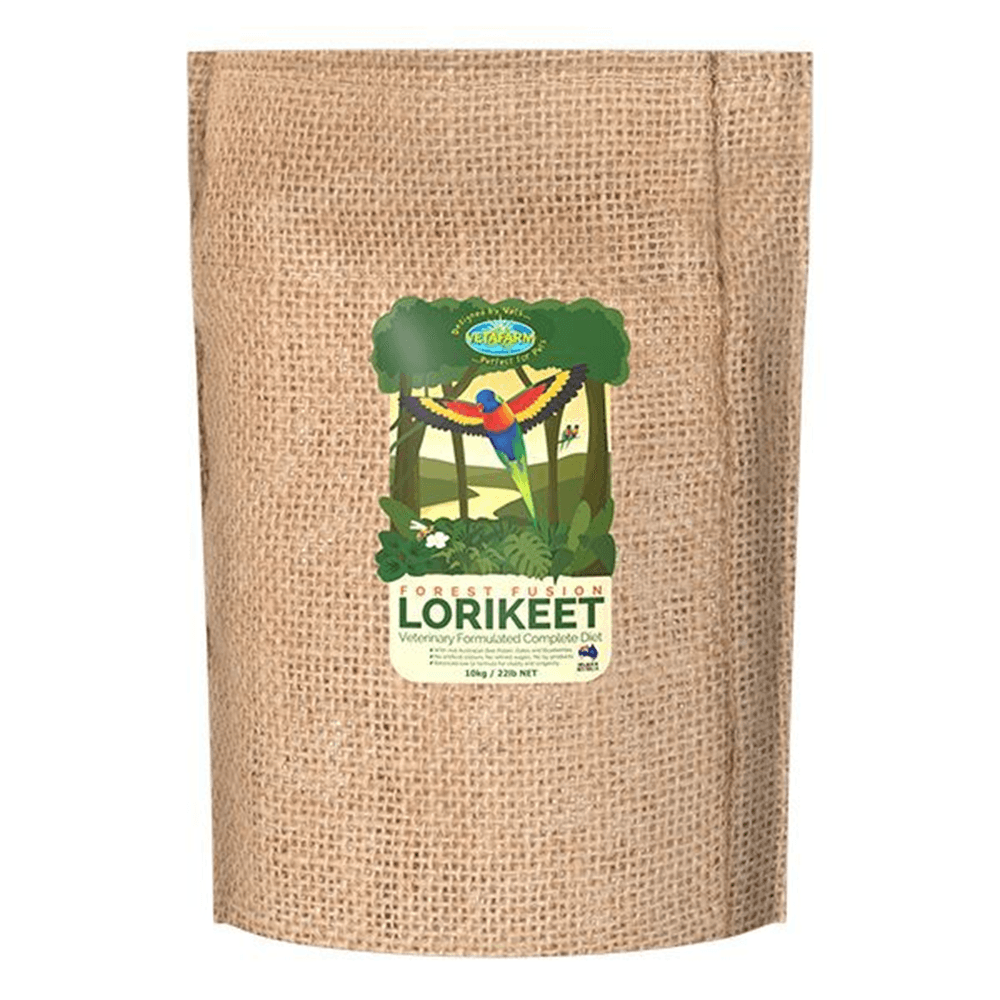 Vetafarm Forest Fusion Lorikeet Diet 10Kg *Spec Ord*