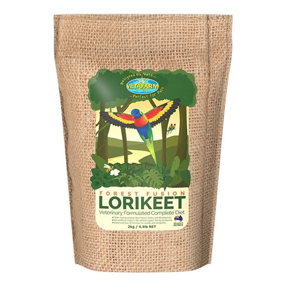 Vetafarm Forest Fusion Lorikeet Diet 2Kg