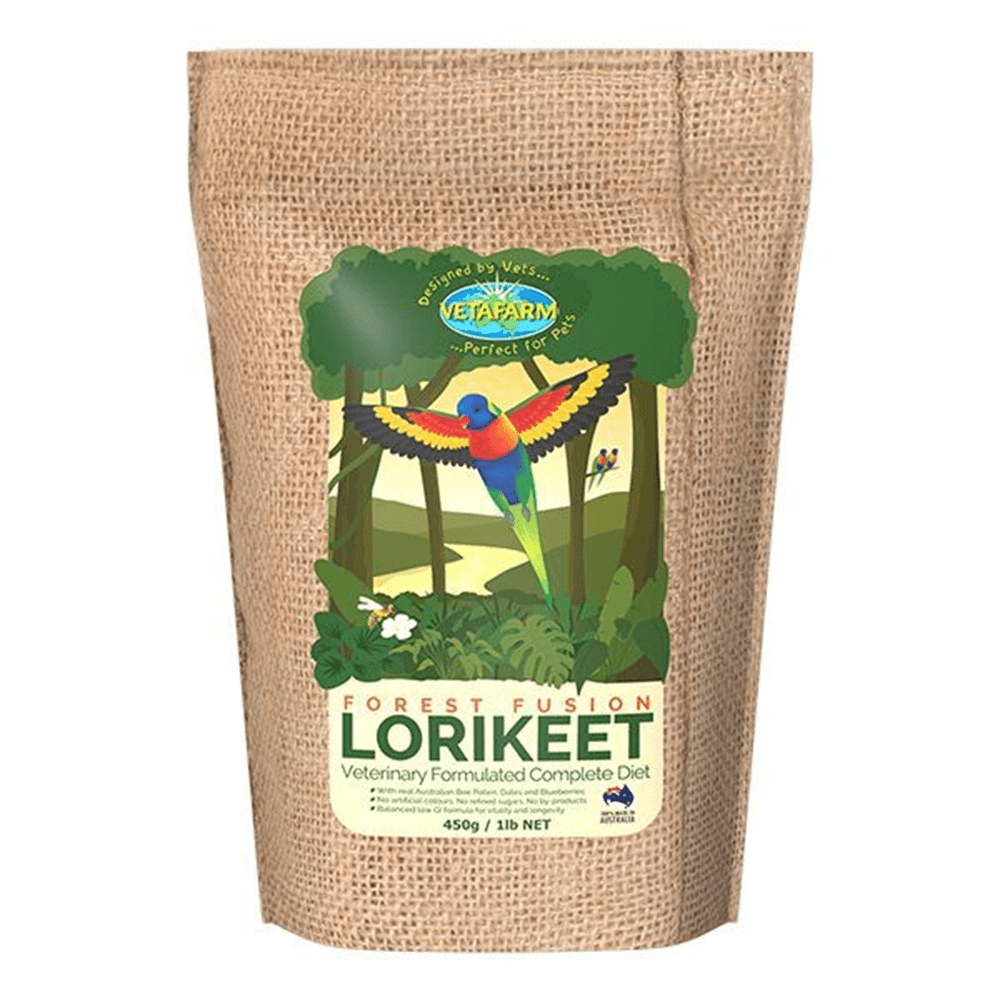 Vetafarm Forest Fusion Lorikeet Diet 450G