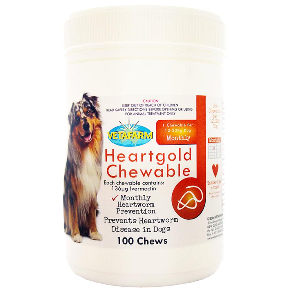 Vetafarm Heartgold Chewable 100Pk