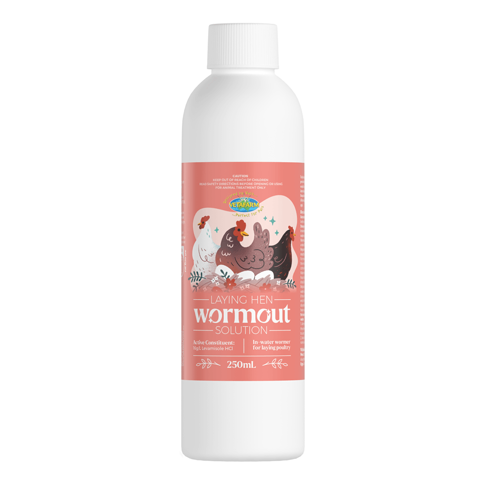 Vetafarm Laying Hen Wormout Solution 250Ml