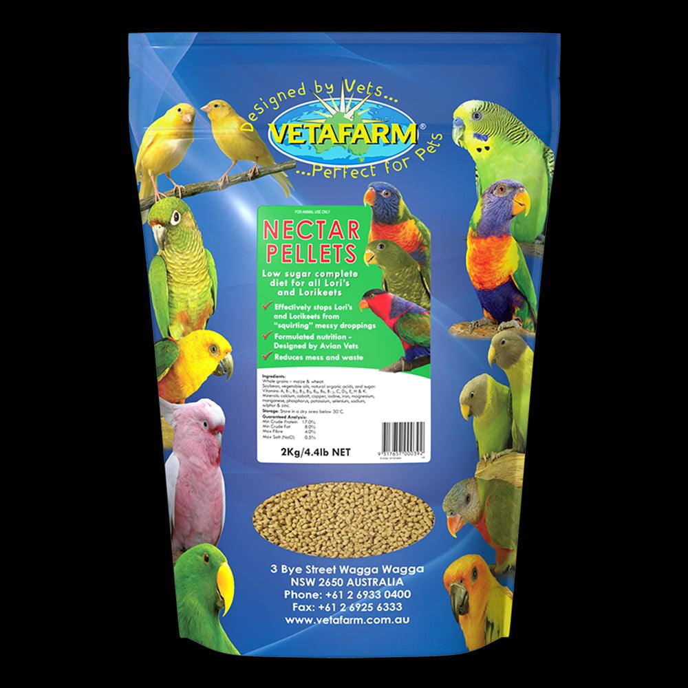 Vetafarm Nectar Pellets 2Kg