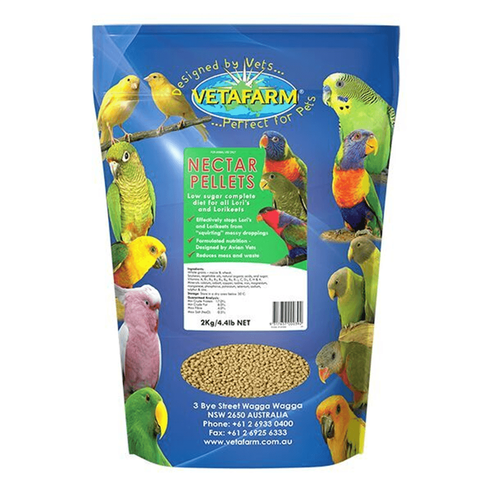 Vetafarm Nectar Pellets 2Kg