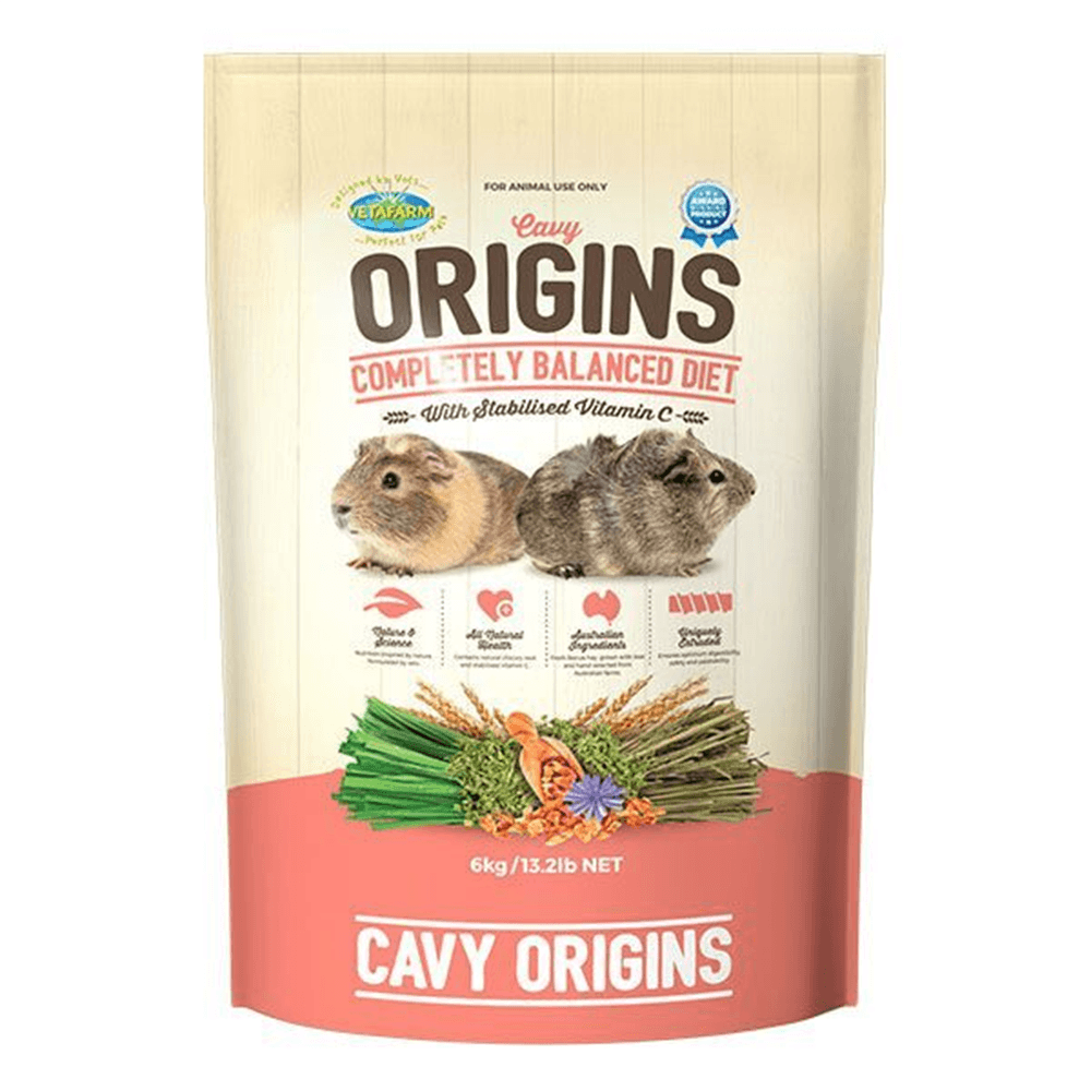 Vetafarm Origins Cavy Diet 6Kg