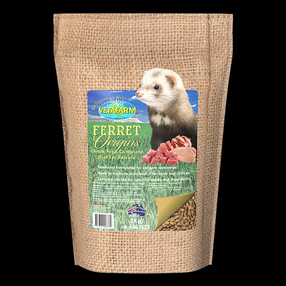 Vetafarm Origins Ferret Diet 2Kg