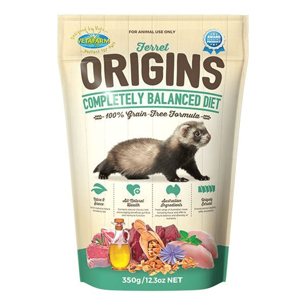 Vetafarm Origins Ferret Diet 350G