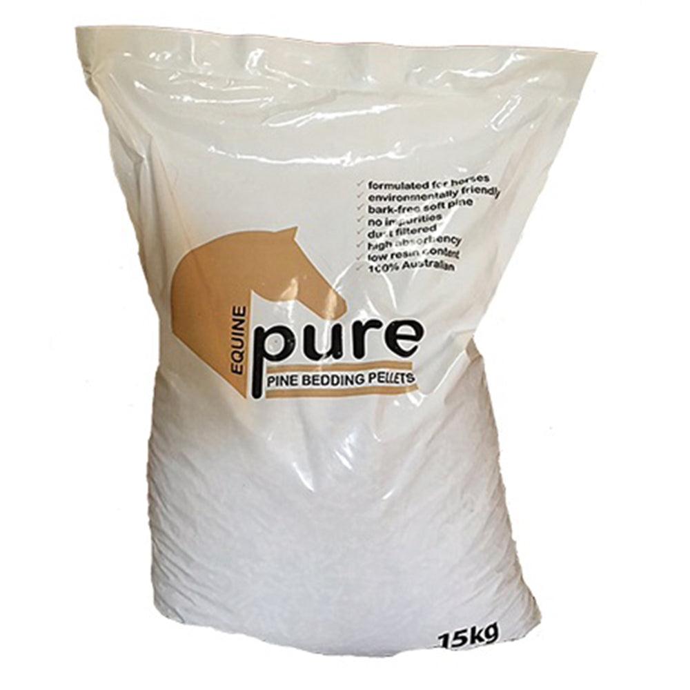 Equine Pure Natural Pine Pellets Horse Bedding 15Kg