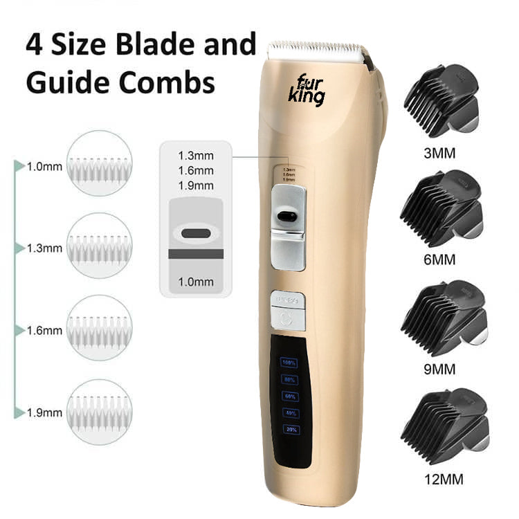 Dog Hair Clippers | Fur King Dog Clipper Kit