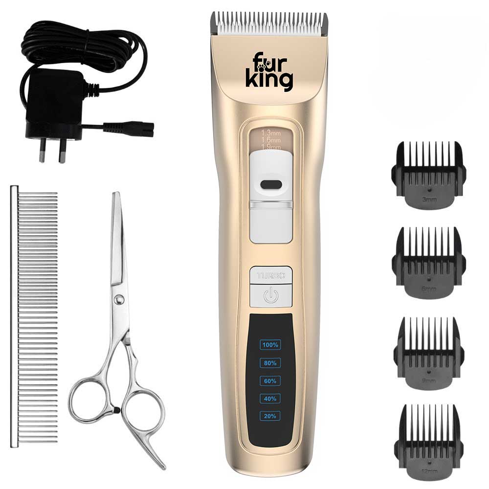 Dog Hair Clippers | Fur King Dog Clipper Kit