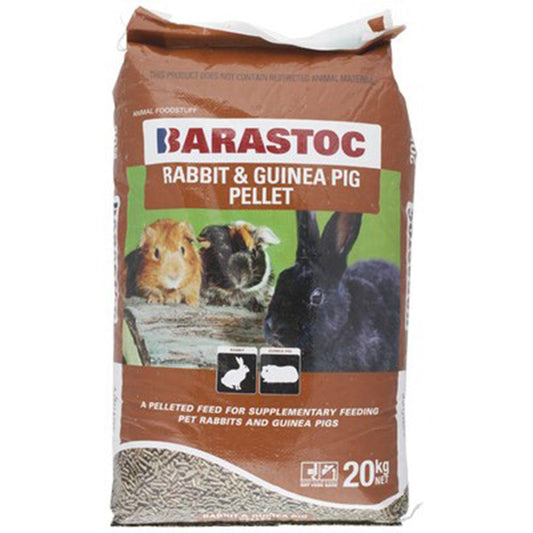 Barastoc Rabbit & Guinea Pig Pellet 20Kg